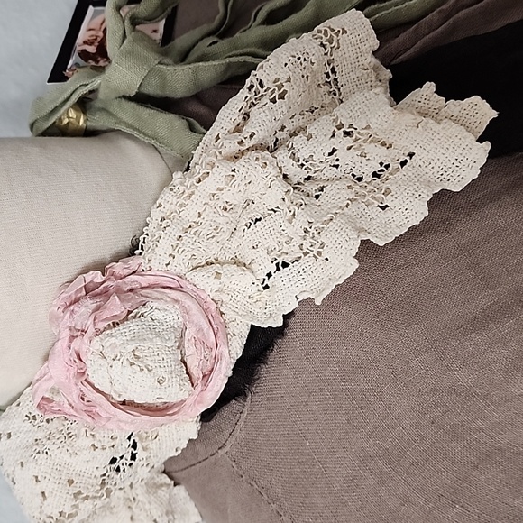 ♥️JABOT🩷 🌹👸🏼⚘️MOSSIE ANNA ARTISAN DESIGN NWT OOAK - Picture 8 of 10